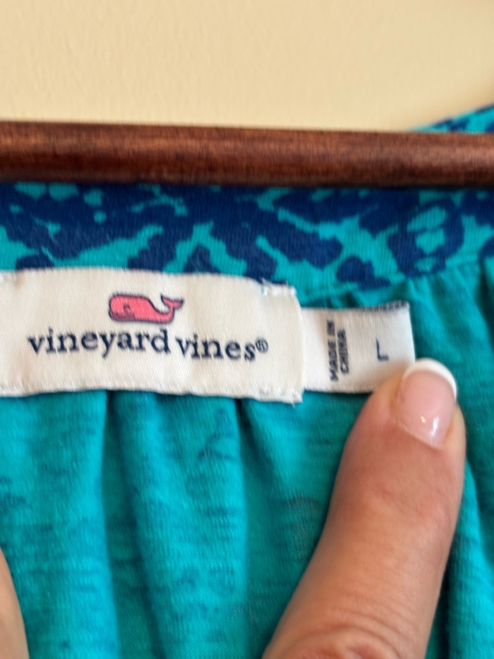Vineyard Vines swim cover up dress women’s size large - Picture 5 of 6